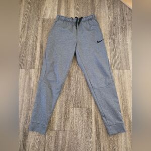 Nike Dri-Fit Jogger Sweatpants Gray Men's Small Athletic Training Pants